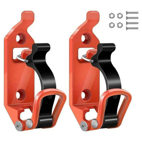 8 Pcs Fixed Hanging Latch Orange