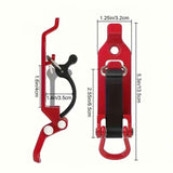 8 Pcs Fixed Hanging Latch Orange