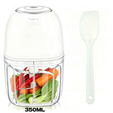 350ml Household Multifunctional Automatic Food Processor-white