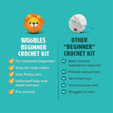 Chick & Lion Crochet Kit 009