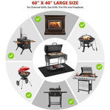 Silicone Heat Resistant Mat 48x30in