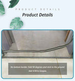 Pet Zipper Screen Door Black 90 x 220cm