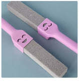 Yellow Handle + Grey Pumice Stone