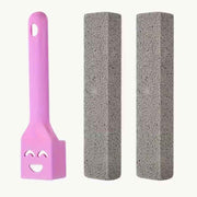 1 Purple Handle + 2 Pumice Stones In Australia - Darrahopens