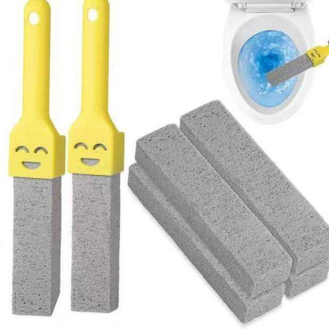 2 Yellow Handles + 6 Pumice Stones In Australia - Darrahopens