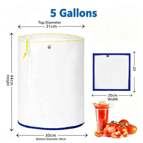 5pcs 5 Gallon Filter Bag In Australia - Darrahopens