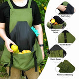 2pcs Thick Canvas Apron - Army Green