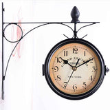 (Small Black Model B) Wall Clock In Australia - Darrahopens