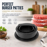Hamburger Patty Press, Self-adhesive Bag Packaging