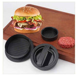 Hamburger Patty Press with 100 Pcs Silicone Paper, Color Box Packaging