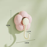 3pcs Flower Suction Cup No Trace Hooks, Cherry Blossom Pink In Australia - Darrahopens