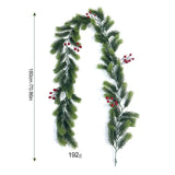 Christmas Artificial Pine Needle Red Berry Decoration In Australia - Darrahopens