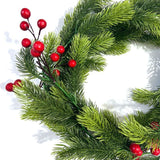 Christmas Artificial Pine Needle Red Berry Decoration In Australia - Darrahopens