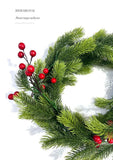 Christmas Artificial Pine Needle Red Berry Decoration In Australia - Darrahopens