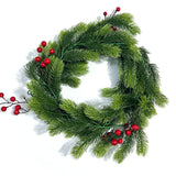 Christmas Artificial Pine Needle Red Berry Decoration In Australia - Darrahopens