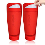 2 Pairs Soccer Shin Guard Sock White Size L In Australia - Darrahopens