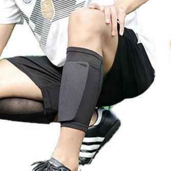 2 Pairs Soccer Shin Guard Sock Black Size S In Australia - Darrahopens