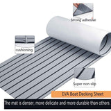 Striped EVA Boat Mat