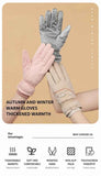 2 Pairs Thermal Gloves,Anti-slip - Beige In Australia - Darrahopens