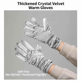 2 Pairs Thermal Gloves,Anti-slip - Grey In Australia - Darrahopens