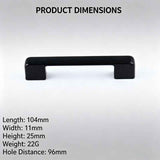 10 Pcs MC8838-96 Black In Australia - Darrahopens