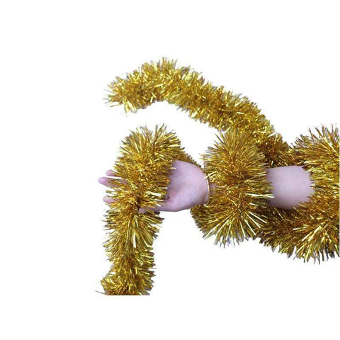 Thick Tinsel Garland 2M Party Decor Gold 5pcs In Australia - Darrahopens