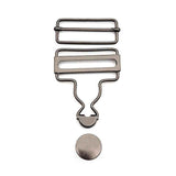 6 Sets Metal Strap Adjuster Overalls Buckles-Gun Grey In Australia - Darrahopens