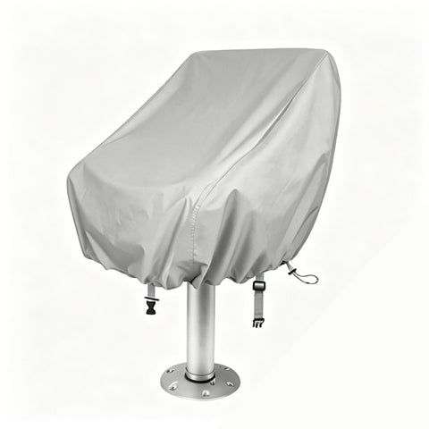 Waterproof Gray Small Boat Captain Seat Cover