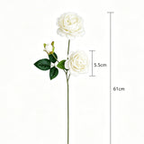 Artificial White French Peony, Soft Decor, 2 Pack In Australia - Darrahopens
