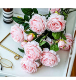 Artificial Pink French Peony, Sweet Decor, 3 Pack In Australia - Darrahopens