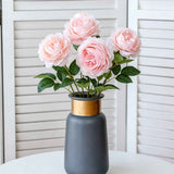 Artificial Pink French Peony, Sweet Decor, 3 Pack In Australia - Darrahopens