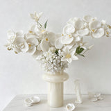 Artificial Oil Painting Phalaenopsis, Jade White, 1 Pack In Australia - Darrahopens