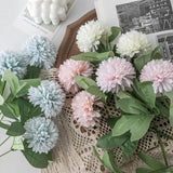 Artificial Hydrangea, Champagne Warm Decor, 5 Pack In Australia - Darrahopens