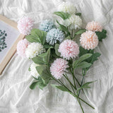 Artificial Hydrangea, Champagne Warm Decor, 7 Pack In Australia - Darrahopens