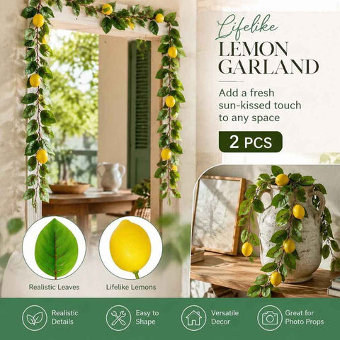 Style C Lemon Vine Hanging Ornament Patio Door Decor 2 Pack In Australia - Darrahopens