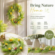 1.75m Spring Lemon Hanging Vine Home Decor Pack of 2 In Australia - Darrahopens
