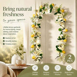 Spring Butterfly Style A Lemon Vine Wall Hanging Decor Set of 2 In Australia - Darrahopens