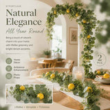 Eucalyptus Mixed Lemon Vine Garden Landscape Decor Set of 2 In Australia - Darrahopens