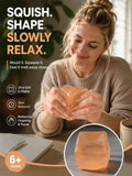 Sunny Yellow Ice Cube Squishy 5cm, Bright Laid-Back Home Fun In Australia - Darrahopens