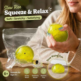 Tiny Moldable Squishy Stress Toy 4cm Yellow Maltose, Pocket Relax Buddy In Australia - Darrahopens