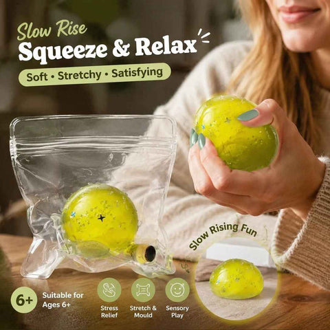 Tiny Moldable Squishy Stress Toy 4cm Yellow Maltose, Pocket Relax Buddy In Australia - Darrahopens