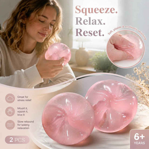 Gentle Moldable Squishy 6cm Pink Maltose 2 Pack, Backyard Leisure Pair In Australia - Darrahopens