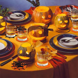 14pk Mixed Pumpkin & Spider Web Halloween Felt Coasters In Australia - Darrahopens