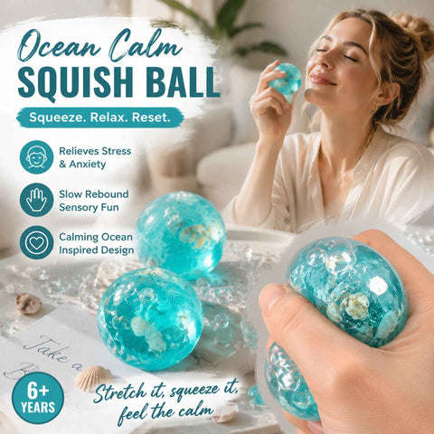 Cute Seashell Squishy, Portable Relax Toy For Outdoor Trip 6cm 3 Pack In Australia - Darrahopens