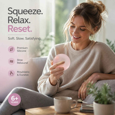 Sweet Dreamy Pink Squishy, Cozy Indoor Stress Release Toy 6cm 3 Pack In Australia - Darrahopens