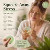 Fresh Dreamy Green Squishy, Garden Style Calming Squeeze Toy 6cm 3 Pack In Australia - Darrahopens