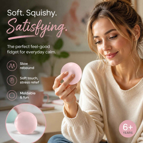 Matte Dreamy Pink Cozy Squishy Toy 6cm In Australia - Darrahopens
