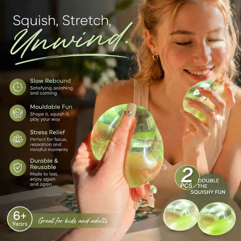 Grape Green Fresh Squishy 6cm 2 Pack In Australia - Darrahopens