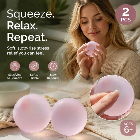 Matte Dreamy Pink Squishy 6cm 2 Pack In Australia - Darrahopens