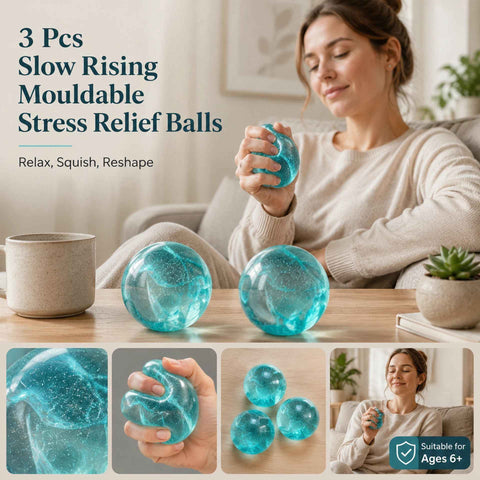 Clear Blue Handmade Squishy 6cm 3 Pack In Australia - Darrahopens